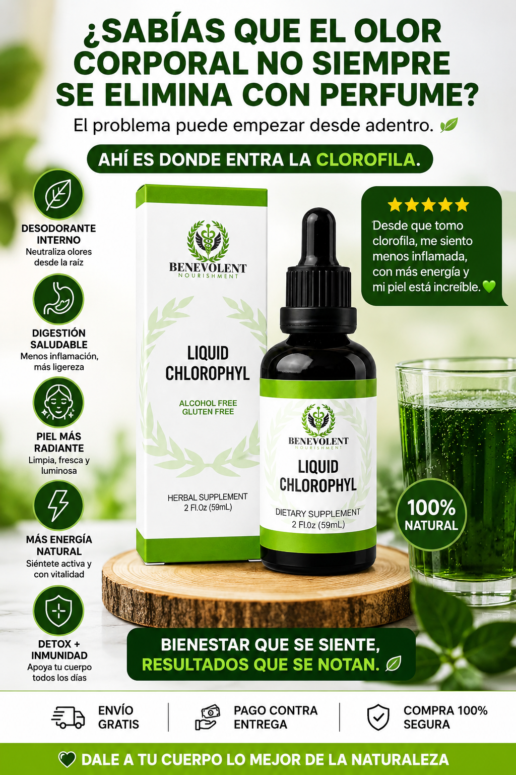 CLOROFILA LÍQUIDA 🌿